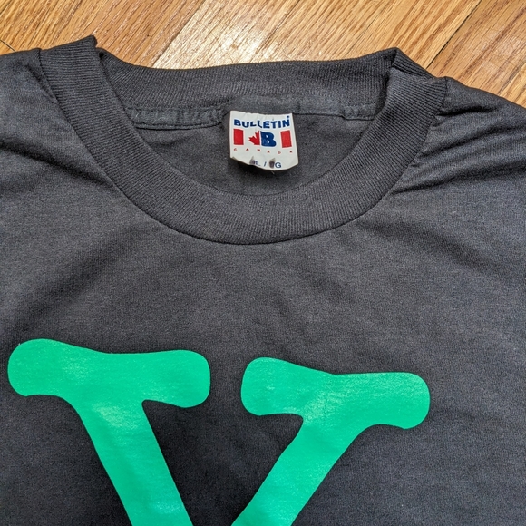 Vintage X Files Single stitch men's adult large Canada black tee shirt retro - Picture 3 of 12